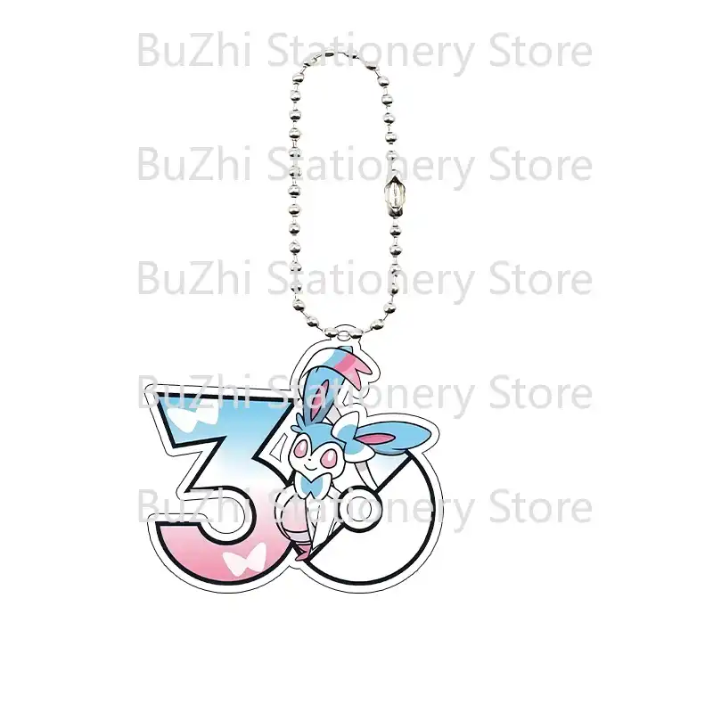 30th-anniversary-anime-eevee-sylveon-lea-var3-1789554210814-367 30th Anniversary Anime Eevee Sylveon Leafeon Flareon Jolteon Cartoon Cute Acrylic Móc Treo Đeo Thoại, Standee, Móc Khoá In Theo Yêu Cầu, Chất Liệu Mica Dày 4mm, Kích Thước 5.5 Cm, Có In Test Mẫu