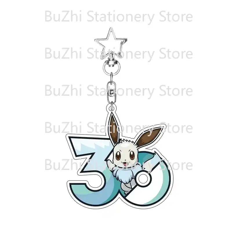 30th-anniversary-anime-eevee-sylveon-lea-var4-1789554233967-216 30th Anniversary Anime Eevee Sylveon Leafeon Flareon Jolteon Cartoon Cute Acrylic Móc Treo Đeo Thoại, Standee, Móc Khoá In Theo Yêu Cầu, Chất Liệu Mica Dày 4mm, Kích Thước 5.5 Cm, Có In Test Mẫu