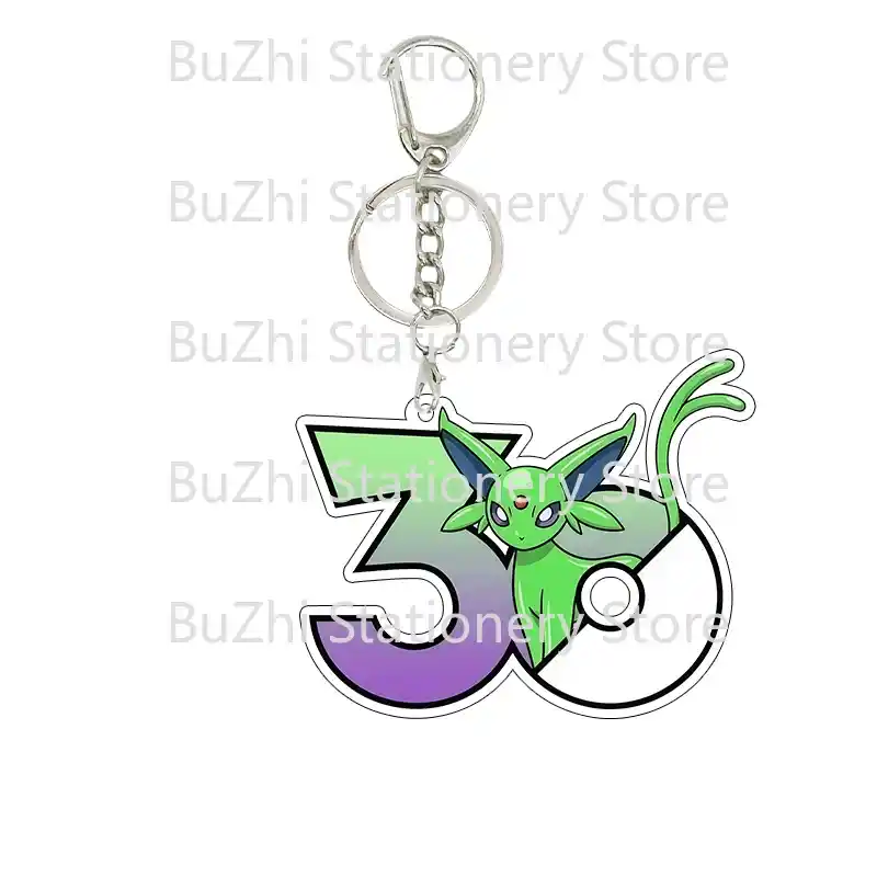 30th-anniversary-anime-eevee-sylveon-lea-var5-1789554252615-786 30th Anniversary Anime Eevee Sylveon Leafeon Flareon Jolteon Cartoon Cute Acrylic Móc Treo Đeo Thoại, Standee, Móc Khoá In Theo Yêu Cầu, Chất Liệu Mica Dày 4mm, Kích Thước 5.5 Cm, Có In Test Mẫu