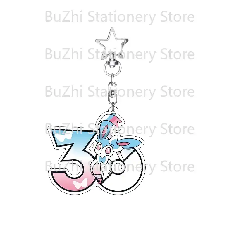 30th-anniversary-anime-eevee-sylveon-lea-var6-1789554266168-835 30th Anniversary Anime Eevee Sylveon Leafeon Flareon Jolteon Cartoon Cute Acrylic Móc Treo Đeo Thoại, Standee, Móc Khoá In Theo Yêu Cầu, Chất Liệu Mica Dày 4mm, Kích Thước 5.5 Cm, Có In Test Mẫu
