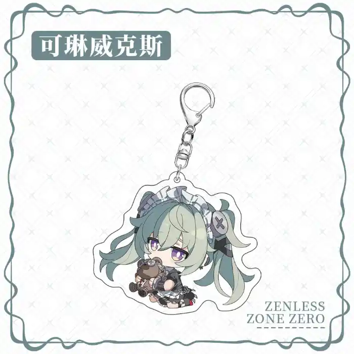 4styles-zenless-zone-zero-ellen-joe-acry-var3-1789556256558-403 4styles Zenless Zone Zero Ellen Joe Acrylic Keychain Von Lycaon Acrylic Pendant Corin Wickes Móc Treo Đeo Thoại, Standee, Móc Khoá In Theo Yêu Cầu, Chất Liệu Mica Dày 4mm, Kích Thước 5.5 Cm, Có In Test Mẫu