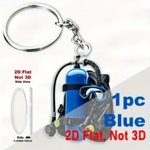 6pcs/set 2d Flat Acrylic Creative Simulation Diving Equipment Keychain Fashion Backpack Móc Treo Đeo Thoại, Standee, Móc Khoá In Theo Yêu Cầu, Chất Liệu Mica Dày 4mm, Kích Thước 5.5 Cm, Có In Test Mẫu 6pcs/set 2d Flat Acrylic Creative Simulation Diving Equipment Keychain Fashion Backpack Móc Treo Đeo Thoại, Standee, Móc Khoá In Theo Yêu Cầu, Chất Liệu Mica Dày 4mm, Kích Thước 5.5 Cm, Có In Test Mẫu