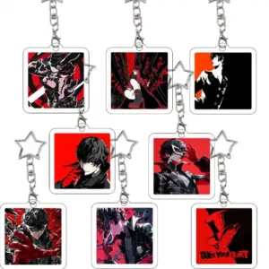 9pcs P5 Acrylic Keychain Cosplay Props Joker Decor Ren Amamiya Keyring Anime Cartoon Game Móc Treo Đeo Thoại, Standee, Móc Khoá In Theo Yêu Cầu, Chất Liệu Mica Dày 4mm, Kích Thước 5.5 Cm, Có In Test Mẫu 9pcs P5 Acrylic Keychain Cosplay Props Joker Decor Ren Amamiya Keyring Anime Cartoon Game Móc Treo Đeo Thoại, Standee, Móc Khoá In Theo Yêu Cầu, Chất Liệu Mica Dày 4mm, Kích Thước 5.5 Cm, Có In Test Mẫu