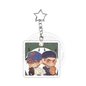 Ace Of Diamond Backpack Charm Eijun Sawamura Acrylic Keychain Kazuya Miyuki Pendant Keyring Móc Treo Đeo Thoại, Standee, Móc Khoá In Theo Yêu Cầu, Chất Liệu Mica Dày 4mm, Kích Thước 5.5 Cm, Có In Test Mẫu Ace Of Diamond Backpack Charm Eijun Sawamura Acrylic Keychain Kazuya Miyuki Pendant Keyring Móc Treo Đeo Thoại, Standee, Móc Khoá In Theo Yêu Cầu, Chất Liệu Mica Dày 4mm, Kích Thước 5.5 Cm, Có In Test Mẫu