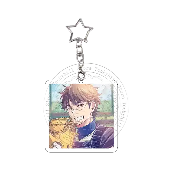 ace-of-diamond-backpack-charm-eijun-sawa-var5-1789624999999-982 Ace Of Diamond Backpack Charm Eijun Sawamura Acrylic Keychain Kazuya Miyuki Pendant Keyring Móc Treo Đeo Thoại, Standee, Móc Khoá In Theo Yêu Cầu, Chất Liệu Mica Dày 4mm, Kích Thước 5.5 Cm, Có In Test Mẫu