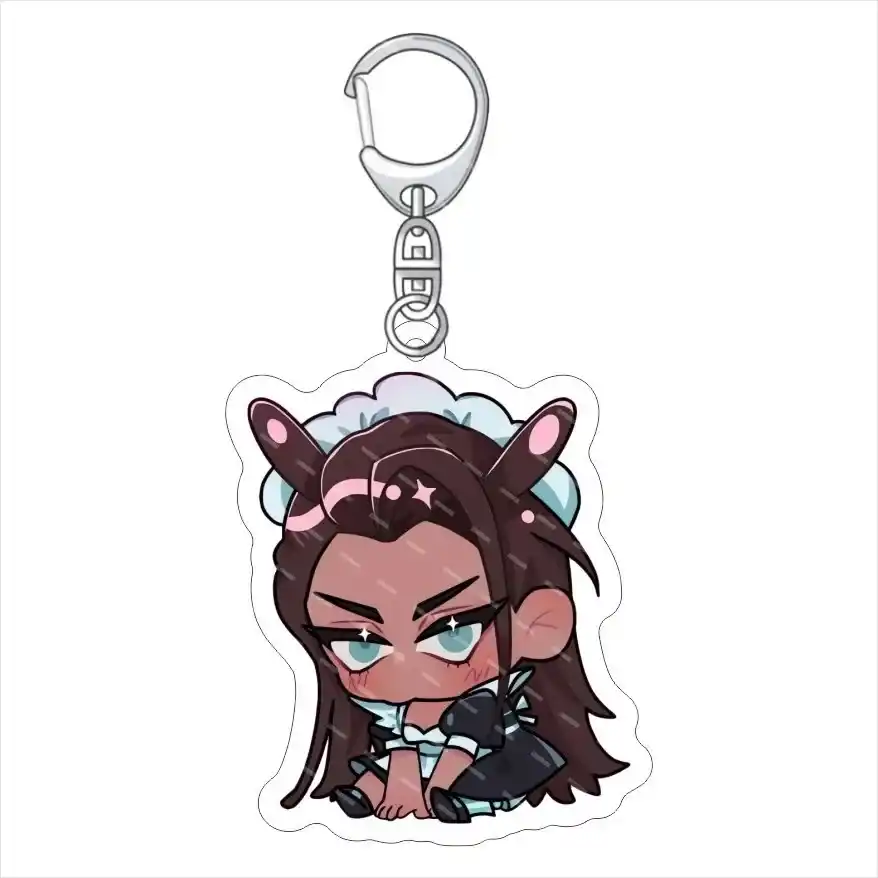 Acrylic Anime Character Image Keychain For Mizi Sua Ivan Till Luka Hyuna Anime Decoration Móc Treo Đeo Thoại, Standee, Móc Khoá In Theo Yêu Cầu, Chất Liệu Mica Dày 4mm, Kích Thước 5.5 Cm, Có In Test Mẫu