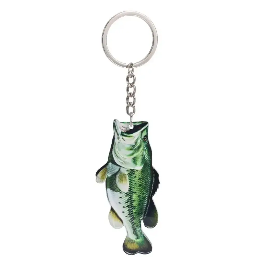 acrylic-bass-keychain-fish-animal-keycha-var2-1789457069398-500 Acrylic Bass Keychain Fish Animal Keychain Fishing Enthusiast Bag Car Mirror Pendant Hanging Móc Treo Đeo Thoại, Standee, Móc Khoá In Theo Yêu Cầu, Chất Liệu Mica Dày 4mm, Kích Thước 5.5 Cm, Có In Test Mẫu