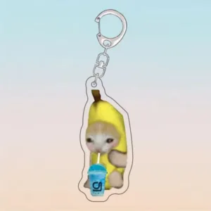 Acrylic Black And White Cat Fun Keychain Meme Pendant Special Design Animal Key Ring Charm Móc Treo Đeo Thoại, Standee, Móc Khoá In Theo Yêu Cầu, Chất Liệu Mica Dày 4mm, Kích Thước 5.5 Cm, Có In Test Mẫu Acrylic Black And White Cat Fun Keychain Meme Pendant Special Design Animal Key Ring Charm Móc Treo Đeo Thoại, Standee, Móc Khoá In Theo Yêu Cầu, Chất Liệu Mica Dày 4mm, Kích Thước 5.5 Cm, Có In Test Mẫu