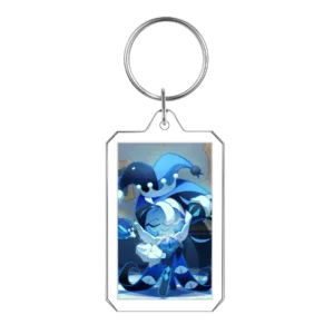 Acrylic Cookie Run Kingdom Pendant Game Figure Decor Milk Liquorice Photo Album Keychain Móc Treo Đeo Thoại, Standee, Móc Khoá In Theo Yêu Cầu, Chất Liệu Mica Dày 4mm, Kích Thước 5.5 Cm, Có In Test Mẫu