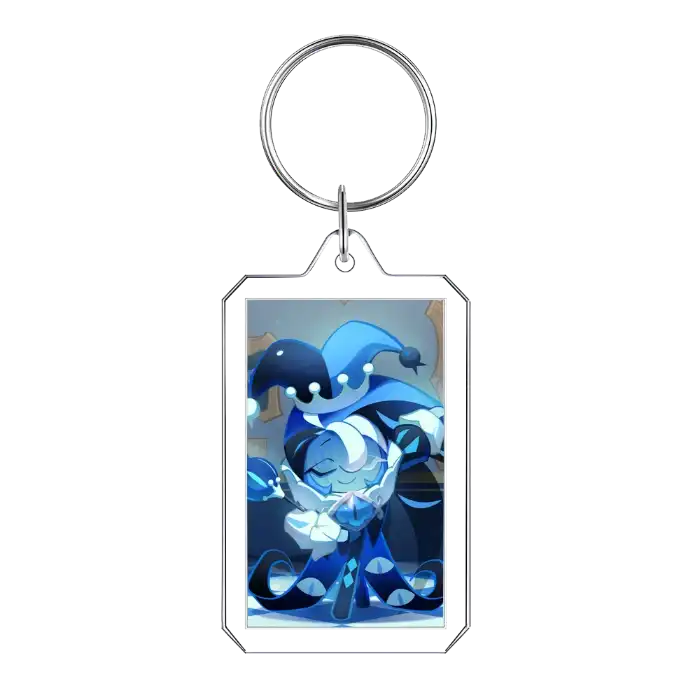 Acrylic Cookie Run Kingdom Pendant Game Figure Decor Milk Liquorice Photo Album Keychain Móc Treo Đeo Thoại, Standee, Móc Khoá In Theo Yêu Cầu, Chất Liệu Mica Dày 4mm, Kích Thước 5.5 Cm, Có In Test Mẫu