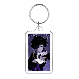 Acrylic Cookie Run Kingdom Pendant Game Figure Decor Milk Liquorice Photo Album Keychain Móc Treo Đeo Thoại, Standee, Móc Khoá In Theo Yêu Cầu, Chất Liệu Mica Dày 4mm, Kích Thước 5.5 Cm, Có In Test Mẫu