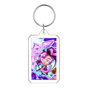 Acrylic Cookie Run Kingdom Pendant Game Figure Decor Milk Liquorice Photo Album Keychain Móc Treo Đeo Thoại, Standee, Móc Khoá In Theo Yêu Cầu, Chất Liệu Mica Dày 4mm, Kích Thước 5.5 Cm, Có In Test Mẫu