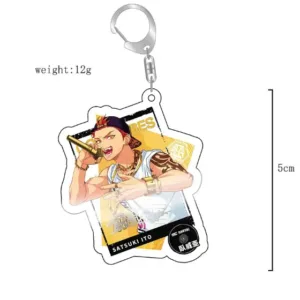 Acrylic Cute Anime Paradox Live Hajun Sugasano Aren Fans Keychain Bag Charms Gif Car Jewelry Móc Treo Đeo Thoại, Standee, Móc Khoá In Theo Yêu Cầu, Chất Liệu Mica Dày 4mm, Kích Thước 5.5 Cm, Có In Test Mẫu