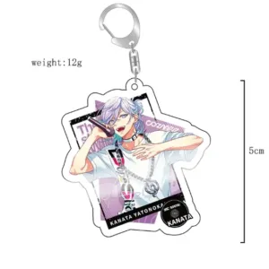 Acrylic Cute Anime Paradox Live Hajun Sugasano Aren Fans Keychain Bag Charms Gif Car Jewelry Móc Treo Đeo Thoại, Standee, Móc Khoá In Theo Yêu Cầu, Chất Liệu Mica Dày 4mm, Kích Thước 5.5 Cm, Có In Test Mẫu