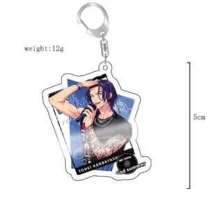 Acrylic Cute Anime Paradox Live Hajun Sugasano Aren Fans Keychain Bag Charms Gif Car Jewelry Móc Treo Đeo Thoại, Standee, Móc Khoá In Theo Yêu Cầu, Chất Liệu Mica Dày 4mm, Kích Thước 5.5 Cm, Có In Test Mẫu