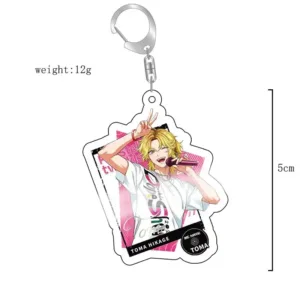 Acrylic Cute Anime Paradox Live Hajun Sugasano Aren Fans Keychain Bag Charms Gif Car Jewelry Móc Treo Đeo Thoại, Standee, Móc Khoá In Theo Yêu Cầu, Chất Liệu Mica Dày 4mm, Kích Thước 5.5 Cm, Có In Test Mẫu