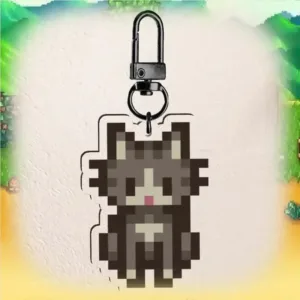 Acrylic Game Keychain For Stardew Valley Game Decoration Bag Pendant Accessories Exquisite Móc Treo Đeo Thoại, Standee, Móc Khoá In Theo Yêu Cầu, Chất Liệu Mica Dày 4mm, Kích Thước 5.5 Cm, Có In Test Mẫu