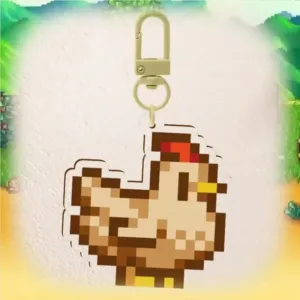 Acrylic Game Keychain For Stardew Valley Game Decoration Bag Pendant Accessories Exquisite Móc Treo Đeo Thoại, Standee, Móc Khoá In Theo Yêu Cầu, Chất Liệu Mica Dày 4mm, Kích Thước 5.5 Cm, Có In Test Mẫu