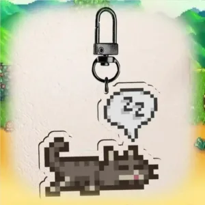 Acrylic Game Keychain For Stardew Valley Game Decoration Bag Pendant Accessories Exquisite Móc Treo Đeo Thoại, Standee, Móc Khoá In Theo Yêu Cầu, Chất Liệu Mica Dày 4mm, Kích Thước 5.5 Cm, Có In Test Mẫu