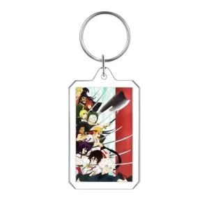 Acrylic Hell's Paradise Keychain Jigokuraku Anime Cartoon Bag Decoration Accessories Gabimaru Móc Treo Đeo Thoại, Standee, Móc Khoá In Theo Yêu Cầu, Chất Liệu Mica Dày 4mm, Kích Thước 5.5 Cm, Có In Test Mẫu