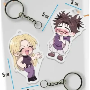 Acrylic Key Buckle For Jjk Yuki Tsukumo Choso Yuji Itadori Satoru Gojo Geto Suguru Nanami Cat Móc Treo Đeo Thoại, Standee, Móc Khoá In Theo Yêu Cầu, Chất Liệu Mica Dày 4mm, Kích Thước 5.5 Cm, Có In Test Mẫu