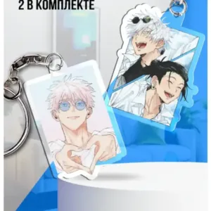 Acrylic Key Ring For Jjk Satoru Gojo Geto Suguru Yuji Itadori Yuta Okkotsu Anime Peripheral Móc Treo Đeo Thoại, Standee, Móc Khoá In Theo Yêu Cầu, Chất Liệu Mica Dày 4mm, Kích Thước 5.5 Cm, Có In Test Mẫu