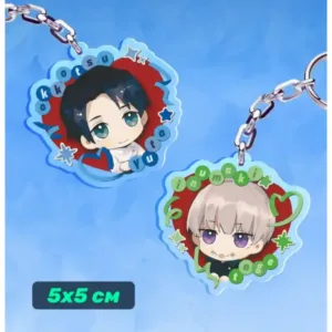 Acrylic Key Ring For Jjk Satoru Gojo Geto Suguru Yuji Itadori Yuta Okkotsu Anime Peripheral Móc Treo Đeo Thoại, Standee, Móc Khoá In Theo Yêu Cầu, Chất Liệu Mica Dày 4mm, Kích Thước 5.5 Cm, Có In Test Mẫu
