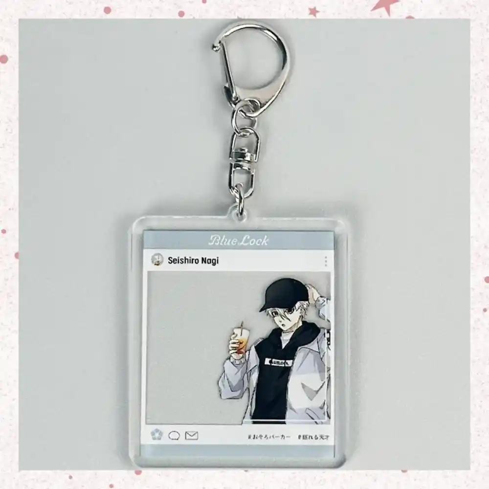 Acrylic Keychain For Blue Lock Cartoons Backpack Accessories Decoration Pendant Cute Móc Treo Đeo Thoại, Standee, Móc Khoá In Theo Yêu Cầu, Chất Liệu Mica Dày 4mm, Kích Thước 5.5 Cm, Có In Test Mẫu