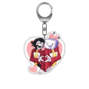 Acrylic Keychain For Deltarune Q Version Anime Cartoons Backpack Decoration Pendant Cute Móc Treo Đeo Thoại, Standee, Móc Khoá In Theo Yêu Cầu, Chất Liệu Mica Dày 4mm, Kích Thước 5.5 Cm, Có In Test Mẫu