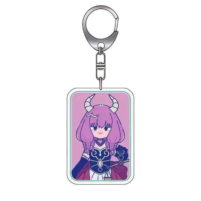 Acrylic Keychain For Frieren Light Q Version Anime Cartoons Backpack Decoration Pendant Móc Treo Đeo Thoại, Standee, Móc Khoá In Theo Yêu Cầu, Chất Liệu Mica Dày 4mm, Kích Thước 5.5 Cm, Có In Test Mẫu
