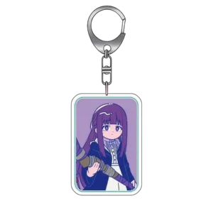 Acrylic Keychain For Frieren Light Q Version Anime Cartoons Backpack Decoration Pendant Móc Treo Đeo Thoại, Standee, Móc Khoá In Theo Yêu Cầu, Chất Liệu Mica Dày 4mm, Kích Thước 5.5 Cm, Có In Test Mẫu
