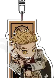 Acrylic Keychain For Gachiakuta Amo Enjin Cartoons Backpack Accessories Decoration Móc Treo Đeo Thoại, Standee, Móc Khoá In Theo Yêu Cầu, Chất Liệu Mica Dày 4mm, Kích Thước 5.5 Cm, Có In Test Mẫu