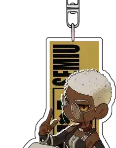 Acrylic Keychain For Gachiakuta Amo Enjin Cartoons Backpack Accessories Decoration Móc Treo Đeo Thoại, Standee, Móc Khoá In Theo Yêu Cầu, Chất Liệu Mica Dày 4mm, Kích Thước 5.5 Cm, Có In Test Mẫu