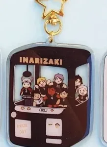 Acrylic Keychain For Haikyuu Karasuno High Anime Cartoons Backpack Decoration Pendant Móc Treo Đeo Thoại, Standee, Móc Khoá In Theo Yêu Cầu, Chất Liệu Mica Dày 4mm, Kích Thước 5.5 Cm, Có In Test Mẫu