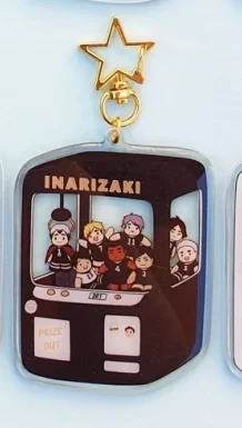 Acrylic Keychain For Haikyuu Karasuno High Anime Cartoons Backpack Decoration Pendant Móc Treo Đeo Thoại, Standee, Móc Khoá In Theo Yêu Cầu, Chất Liệu Mica Dày 4mm, Kích Thước 5.5 Cm, Có In Test Mẫu