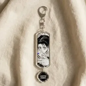 Acrylic Keychain For Jjk Satoru Gojo Anime Cartoons Backpack Decoration Accessories Móc Treo Đeo Thoại, Standee, Móc Khoá In Theo Yêu Cầu, Chất Liệu Mica Dày 4mm, Kích Thước 5.5 Cm, Có In Test Mẫu Acrylic Keychain For Jjk Satoru Gojo Anime Cartoons Backpack Decoration Accessories Móc Treo Đeo Thoại, Standee, Móc Khoá In Theo Yêu Cầu, Chất Liệu Mica Dày 4mm, Kích Thước 5.5 Cm, Có In Test Mẫu