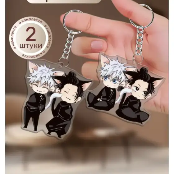 acrylic-keychain-for-jjk-satoru-gojo-get-var4-1789656965759-125 Acrylic Keychain For Jjk Satoru Gojo Geto Suguru Yuji Itadori Choso Kento Nanami Ryomen Móc Treo Đeo Thoại, Standee, Móc Khoá In Theo Yêu Cầu, Chất Liệu Mica Dày 4mm, Kích Thước 5.5 Cm, Có In Test Mẫu