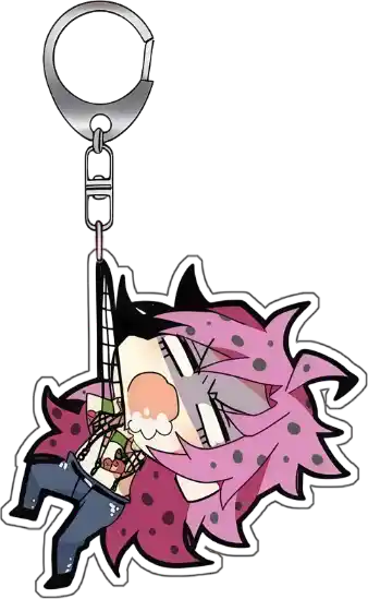 Acrylic Keychain For Steel Ball Run Guido Mista Cartoons Backpack Decoration Pendant Cute Móc Treo Đeo Thoại, Standee, Móc Khoá In Theo Yêu Cầu, Chất Liệu Mica Dày 4mm, Kích Thước 5.5 Cm, Có In Test Mẫu