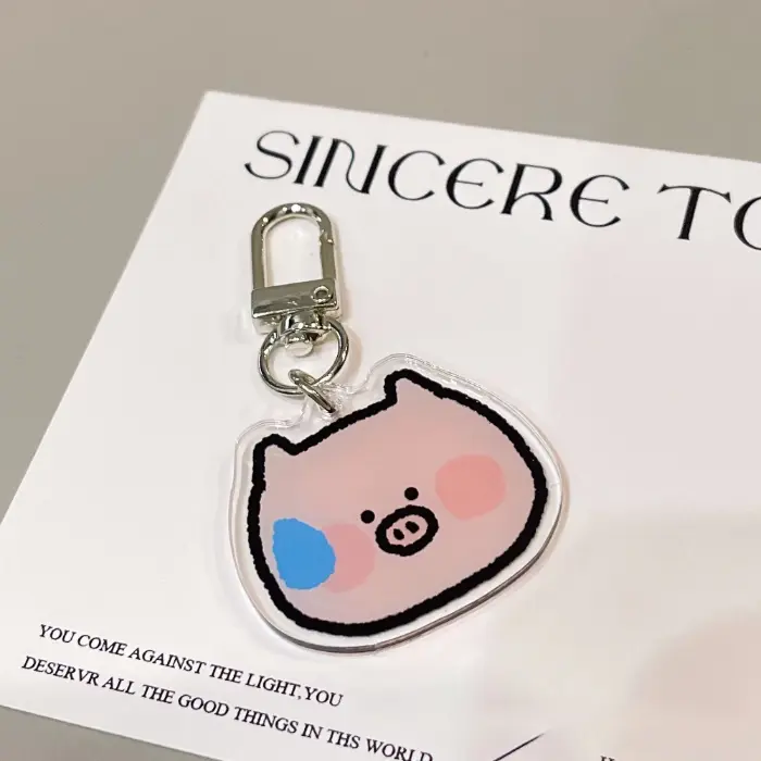 acrylic-keychains-cute-cartoon-small-ani-var4-1789606324948-890 Acrylic Keychains Cute Cartoon Small Animal Figure Anime Keyring Backpack Pendant Car Key Móc Treo Đeo Thoại, Standee, Móc Khoá In Theo Yêu Cầu, Chất Liệu Mica Dày 4mm, Kích Thước 5.5 Cm, Có In Test Mẫu