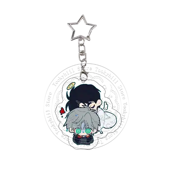 Alien Stage Acrylic Keychain Set Kawaii Exquisite Student Mizi Ivan & Till Luka Keyring Bag Móc Treo Đeo Thoại, Standee, Móc Khoá In Theo Yêu Cầu, Chất Liệu Mica Dày 4mm, Kích Thước 5.5 Cm, Có In Test Mẫu