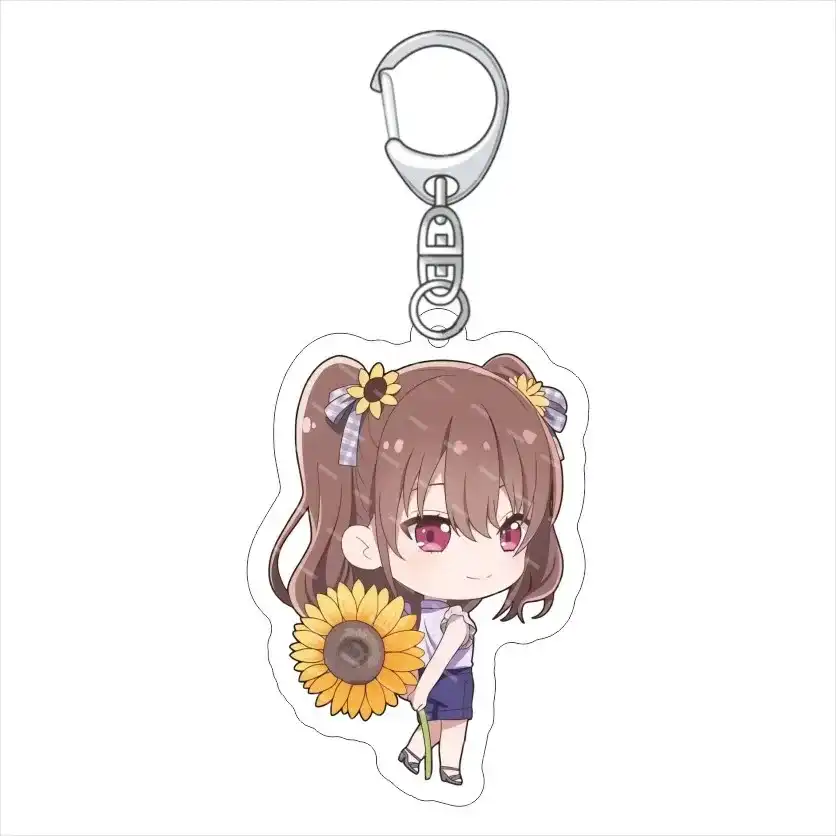 Anime 2.5 Dimensional Seduction Cosplay Keychain Riri-chan Mikari Tachibana Noa Acrylic Key Móc Treo Đeo Thoại, Standee, Móc Khoá In Theo Yêu Cầu, Chất Liệu Mica Dày 4mm, Kích Thước 5.5 Cm, Có In Test Mẫu