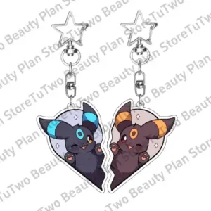 Anime 2pcs Cartoon Eevee Leafeon Vaporeon Flareon Couple Keychain Acrylic Pendant Girl Boy Móc Treo Đeo Thoại, Standee, Móc Khoá In Theo Yêu Cầu, Chất Liệu Mica Dày 4mm, Kích Thước 5.5 Cm, Có In Test Mẫu Anime 2pcs Cartoon Eevee Leafeon Vaporeon Flareon Couple Keychain Acrylic Pendant Girl Boy Móc Treo Đeo Thoại, Standee, Móc Khoá In Theo Yêu Cầu, Chất Liệu Mica Dày 4mm, Kích Thước 5.5 Cm, Có In Test Mẫu