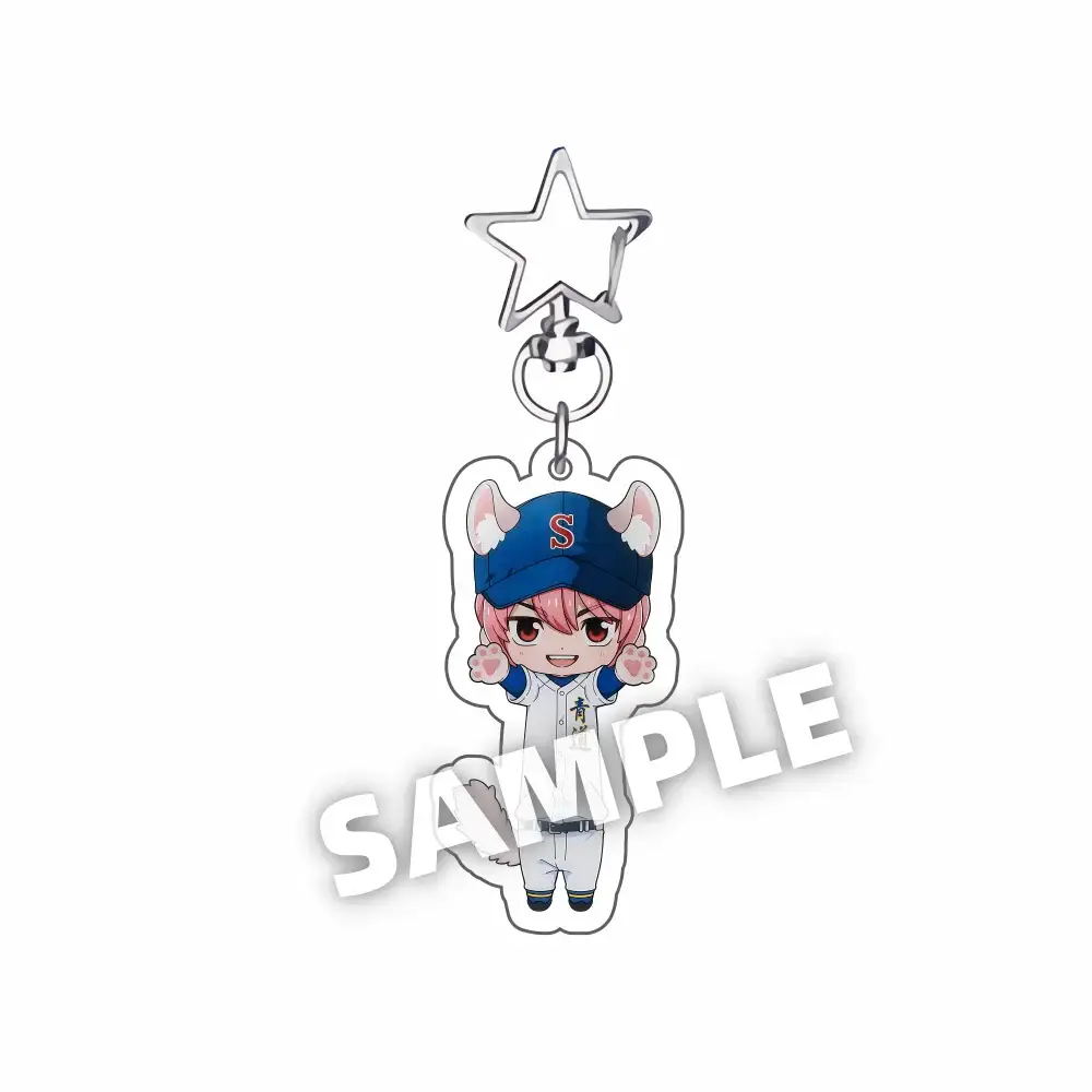 Anime Ace Of Diamond Acrylic Keychain For Accessories Bag Miyuki Kazuya Eijun Pendant Key Móc Treo Đeo Thoại, Standee, Móc Khoá In Theo Yêu Cầu, Chất Liệu Mica Dày 4mm, Kích Thước 5.5 Cm, Có In Test Mẫu