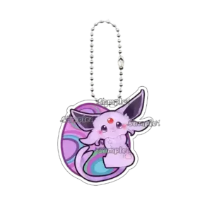 Anime Acrylic Eevee Keychains Pendant Car Key Chain Vaporeon Leafeon Sylveon Espeon Umbreon Móc Treo Đeo Thoại, Standee, Móc Khoá In Theo Yêu Cầu, Chất Liệu Mica Dày 4mm, Kích Thước 5.5 Cm, Có In Test Mẫu