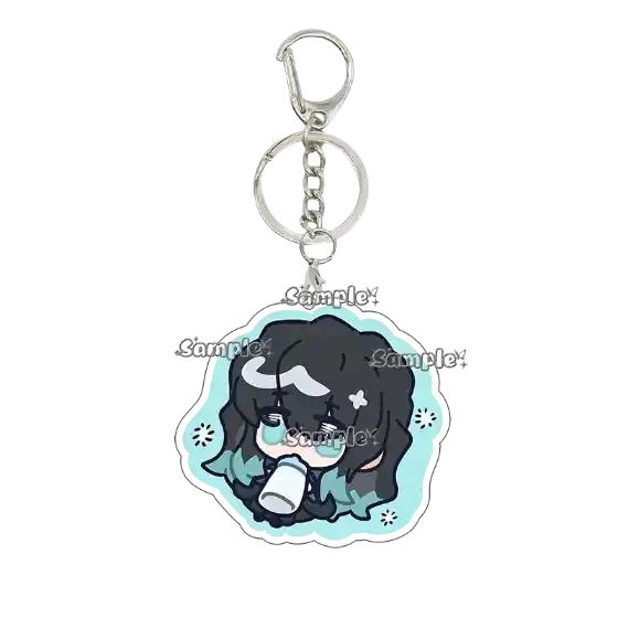 Anime Acrylic Kamado Tanjiro Nezuko Agatsuma Zenitsu Cartoon Character Keychain Móc Treo Đeo Thoại, Standee, Móc Khoá In Theo Yêu Cầu, Chất Liệu Mica Dày 4mm, Kích Thước 5.5 Cm, Có In Test Mẫu