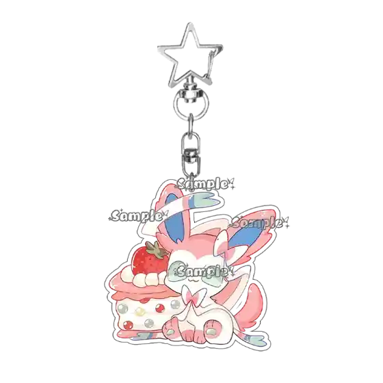 anime-acrylic-keychain-key-chain-anime-c-var4-1789608274383-577 Anime Acrylic Keychain Key Chain Anime Cartoon Vaporeon Flareon Cake Key Chain Cartoon Ring Móc Treo Đeo Thoại, Standee, Móc Khoá In Theo Yêu Cầu, Chất Liệu Mica Dày 4mm, Kích Thước 5.5 Cm, Có In Test Mẫu