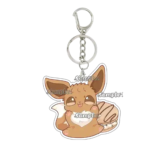 anime-acrylic-keychain-key-chain-anime-c-var7-1789608281363-936 Anime Acrylic Keychain Key Chain Anime Cartoon Vaporeon Flareon Cake Key Chain Cartoon Ring Móc Treo Đeo Thoại, Standee, Móc Khoá In Theo Yêu Cầu, Chất Liệu Mica Dày 4mm, Kích Thước 5.5 Cm, Có In Test Mẫu