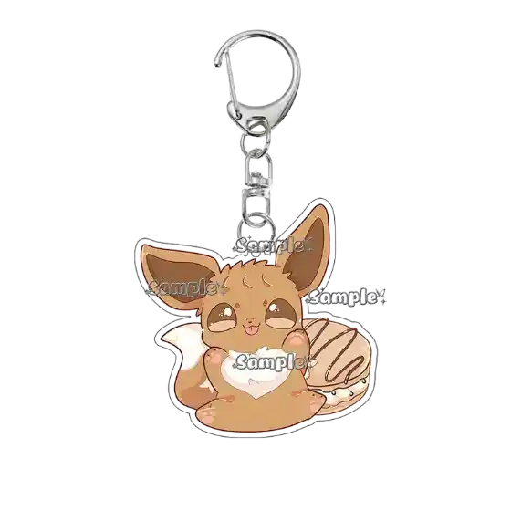 anime-acrylic-keychain-key-chain-anime-c-var8-1789608283670-471 Anime Acrylic Keychain Key Chain Anime Cartoon Vaporeon Flareon Cake Key Chain Cartoon Ring Móc Treo Đeo Thoại, Standee, Móc Khoá In Theo Yêu Cầu, Chất Liệu Mica Dày 4mm, Kích Thước 5.5 Cm, Có In Test Mẫu