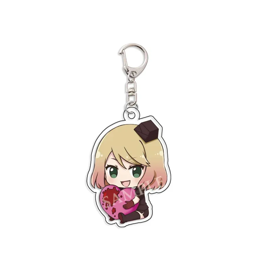 Anime Angels Of Death Acrylic Keychains Holder Car Key Chain Key Ring Cartoon Charm Bag Móc Treo Đeo Thoại, Standee, Móc Khoá In Theo Yêu Cầu, Chất Liệu Mica Dày 4mm, Kích Thước 5.5 Cm, Có In Test Mẫu