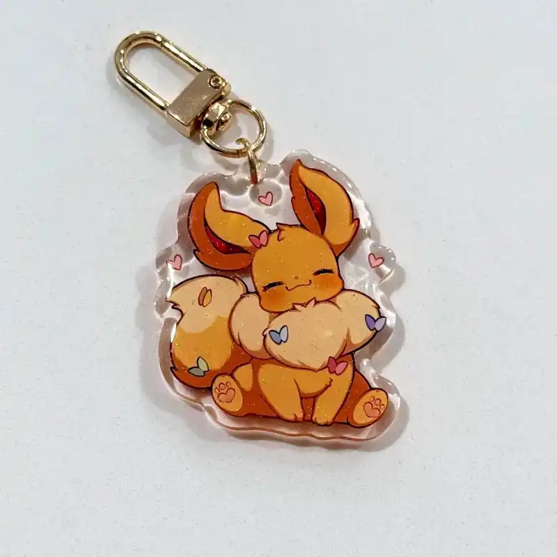Anime Art Display For Pokemon Groudon Squirtle Greninja Gengar Anime Game Expand Art Fans Móc Treo Đeo Thoại, Standee, Móc Khoá In Theo Yêu Cầu, Chất Liệu Mica Dày 4mm, Kích Thước 5.5 Cm, Có In Test Mẫu
